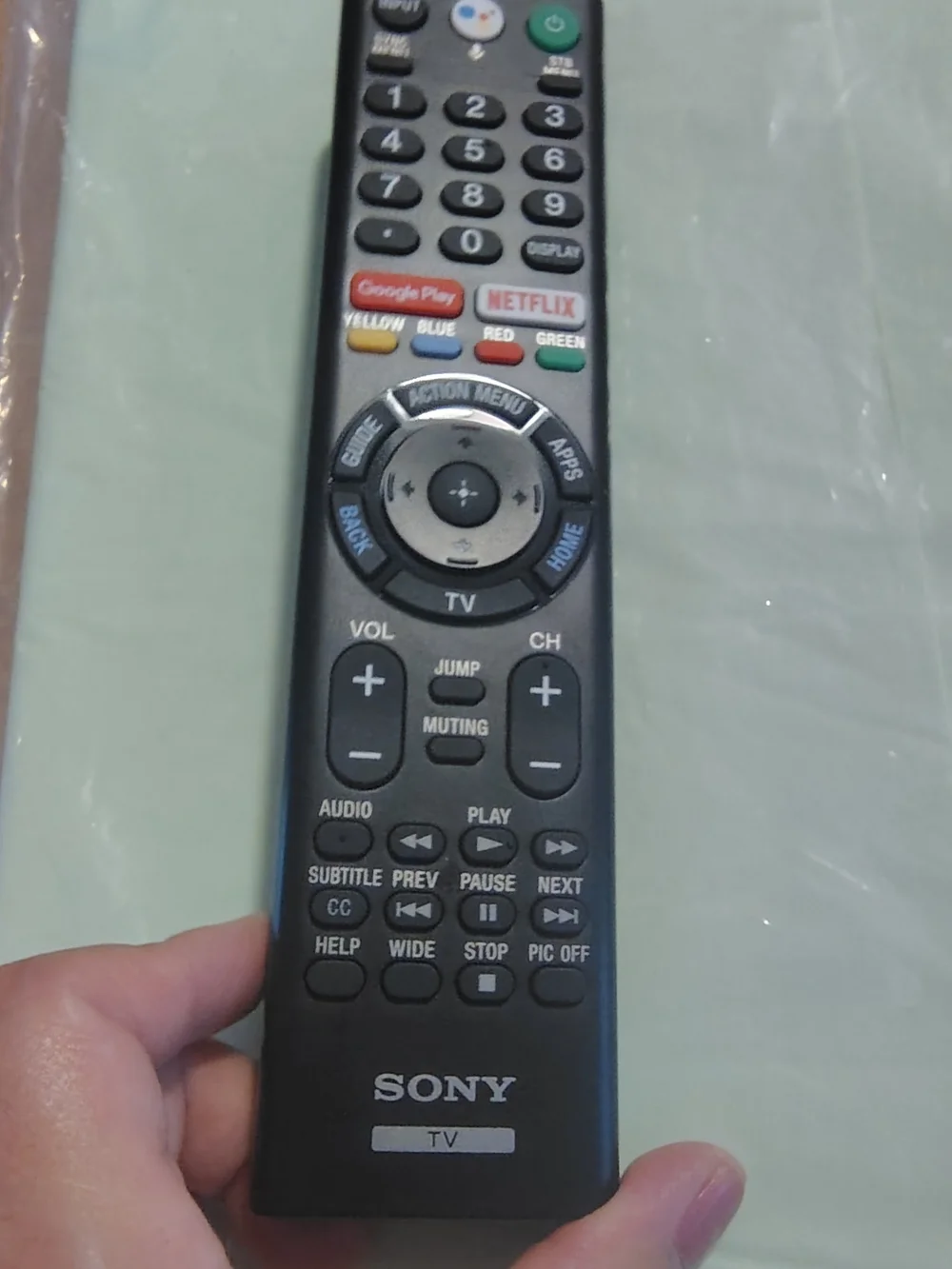 Genuine Sony RMF-TX310U OEM Smart Voice Remote Control